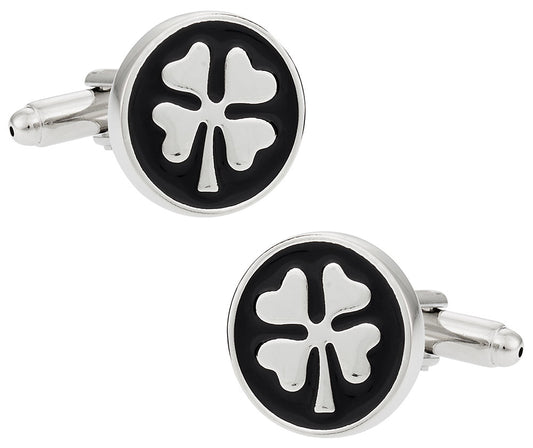 4 Leaf Clover Cufflinks