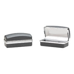 Black Unbranded Cufflink Box