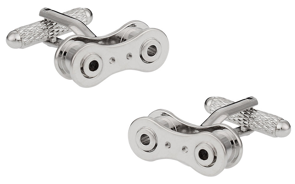 Cyclist Gift - Bicycle Chain Cufflinks