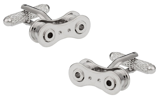 Cyclist Gift - Bicycle Chain Cufflinks