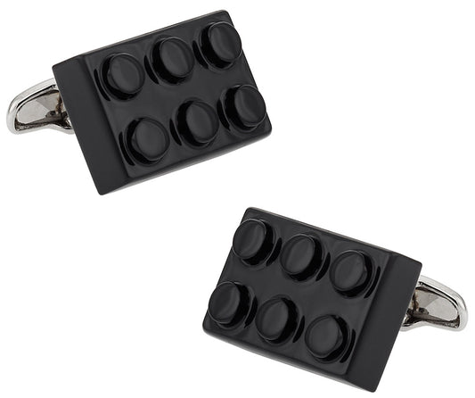 Black Building Block Cufflinks