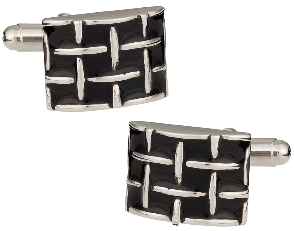 Bold Woven Cufflinks