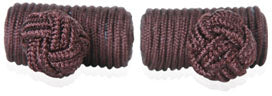 Brown Silk Knots