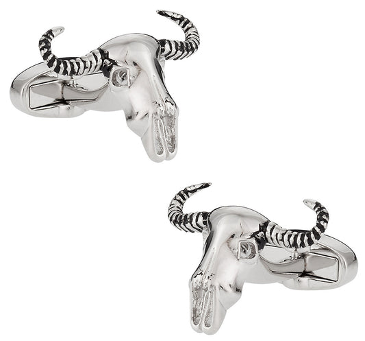 Bull Steer Skull Cufflinks