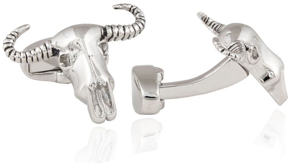 Bull Steer Skull Cufflinks