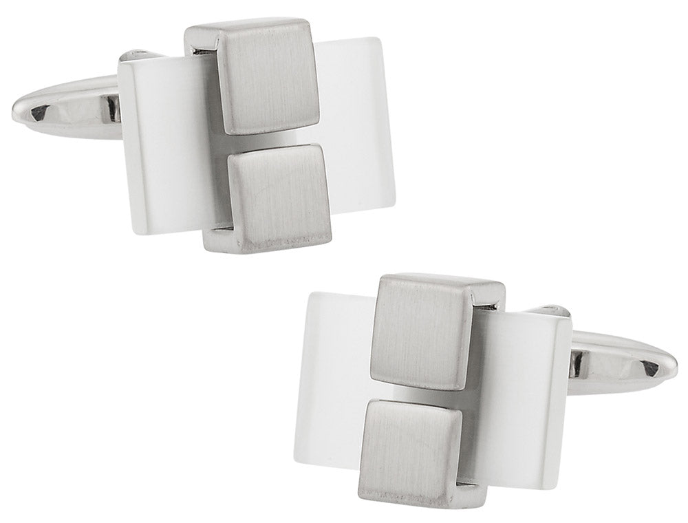 Clamped Silver Glass