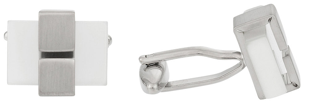 Clamped Silver Glass