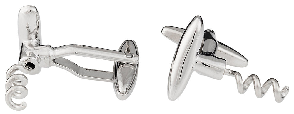 Corkscrew Cufflinks