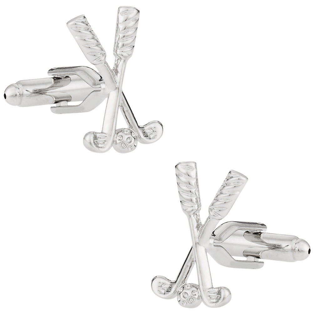 Crossed Golf Clubs