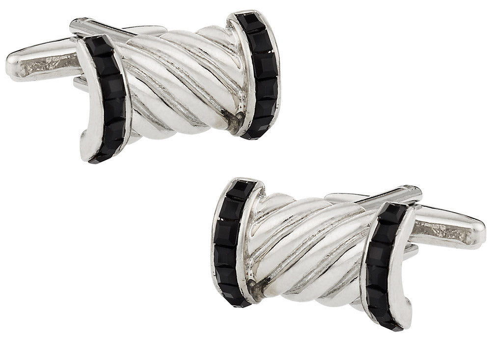 Cz Vermeil Rope Cuffs