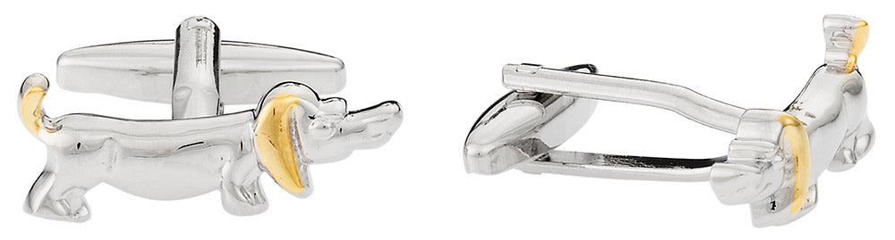 Dachshund Dog Cufflinks