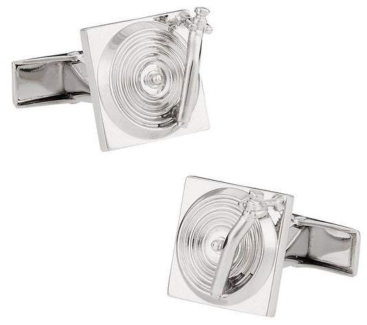 DJ Turntable Cufflinks