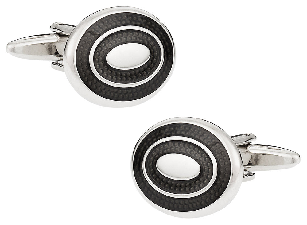 Enamel Depth Charge in Black