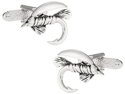 Fly Fishing Cufflinks for Fisherman