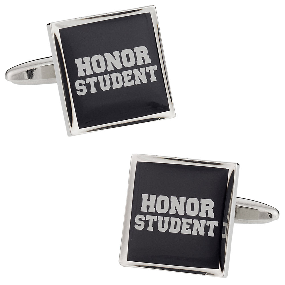 Funny Honor Student Cufflinks