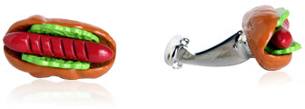 Hotdog Cufflinks