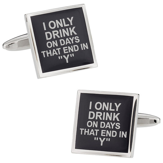 My Drinking Cufflinks