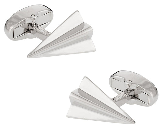 Paper Airplane Cufflinks