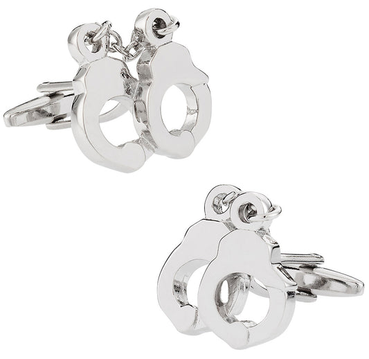 Police Handcuff Cufflinks