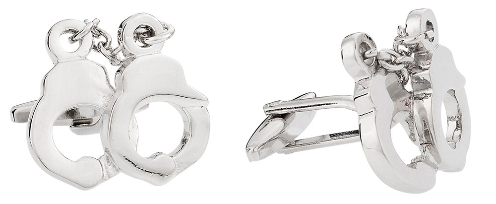 Police Handcuff Cufflinks
