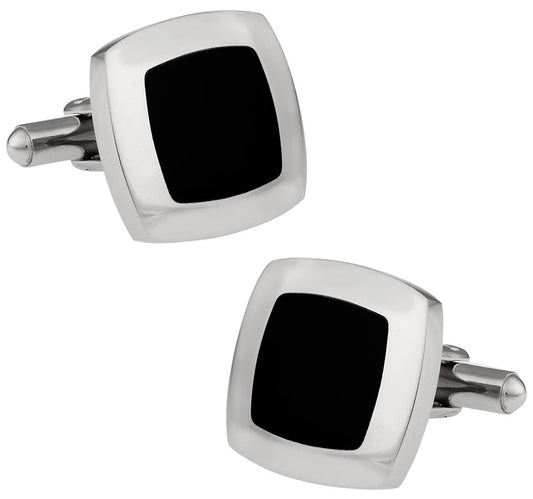 Robust Black Cufflinks