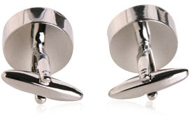 Round Engravable Cufflinks