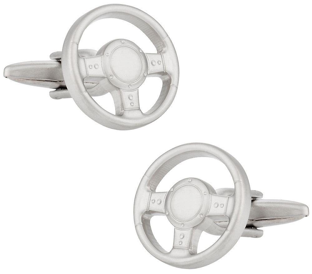 Steering Wheel Cufflinks