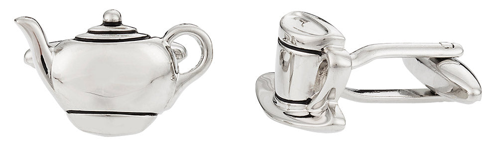 Teapot Tea Time Cufflinks