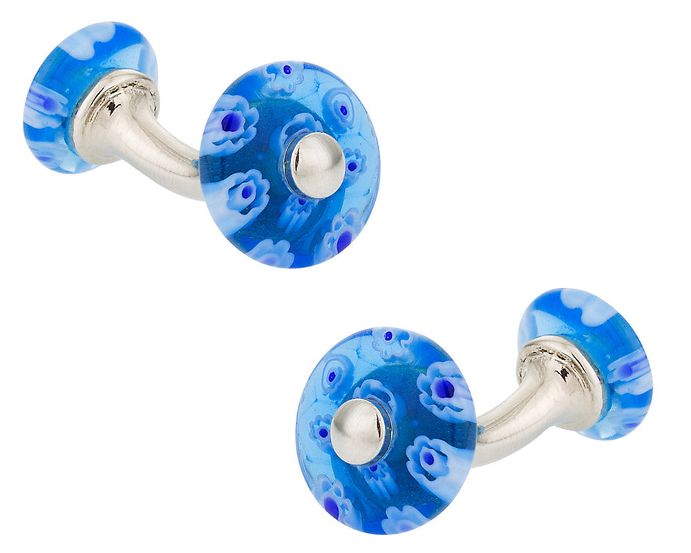 Venetian Blue Cufflinks