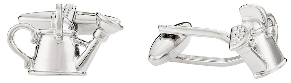 Watering Cans Cufflinks for Gardener