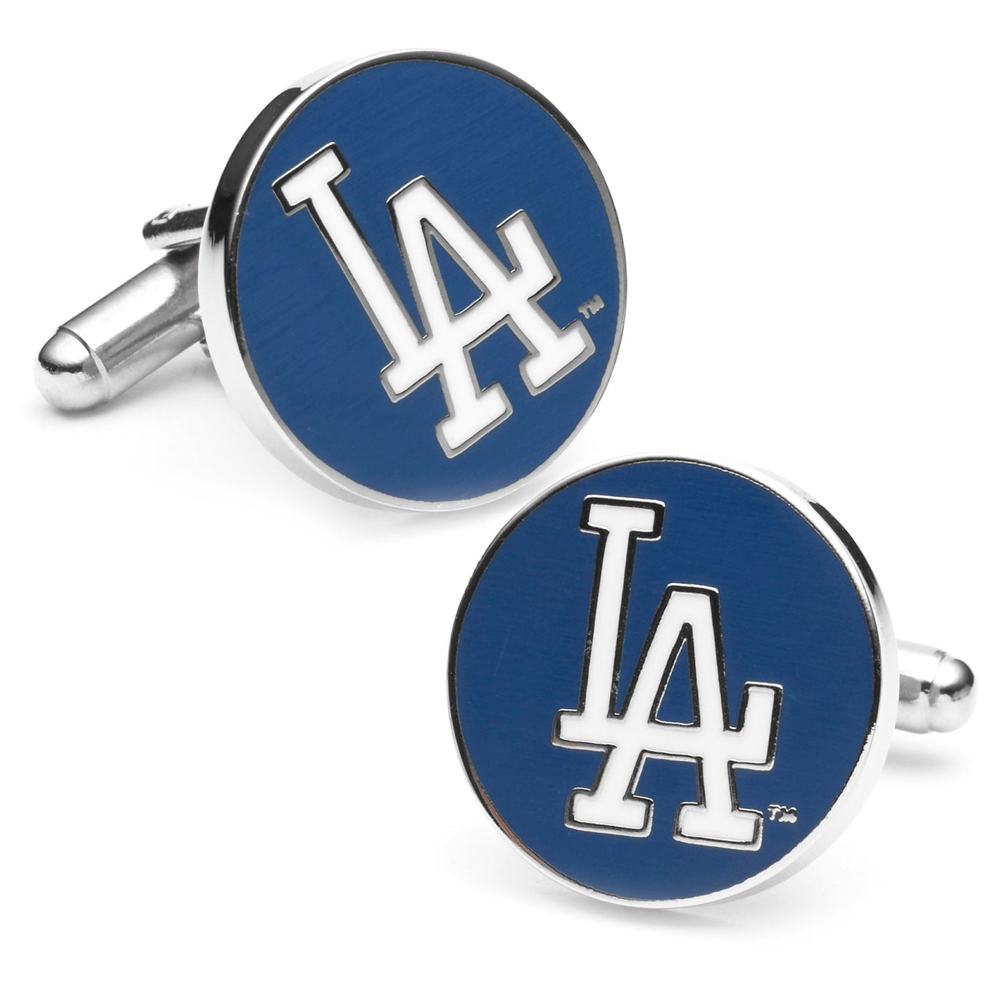 MLB LA Dodgers Cufflinks and Tie Bar Gift Set