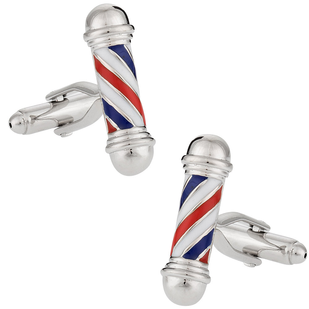 Barber Pole Cufflinks