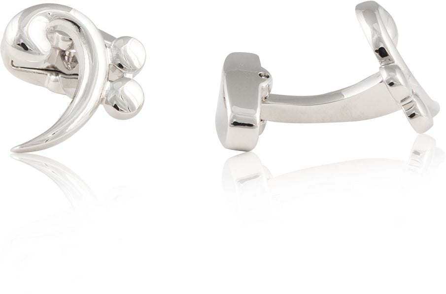 Base Clef Music Cufflinks