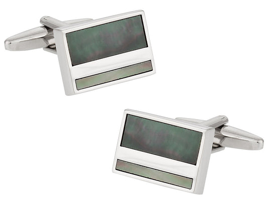 Black Mother of Pearl Cufflinks