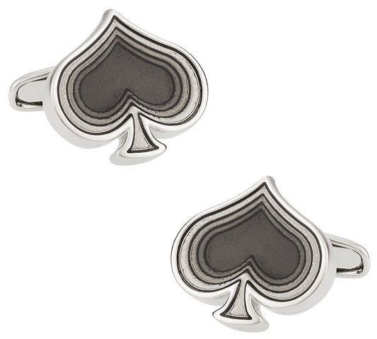 Black Spade Cufflinks