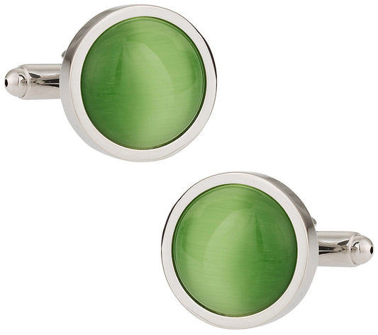 Bold Green Cufflinks