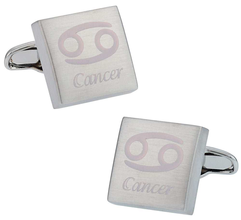 Cancer Zodiac Sign Cufflinks