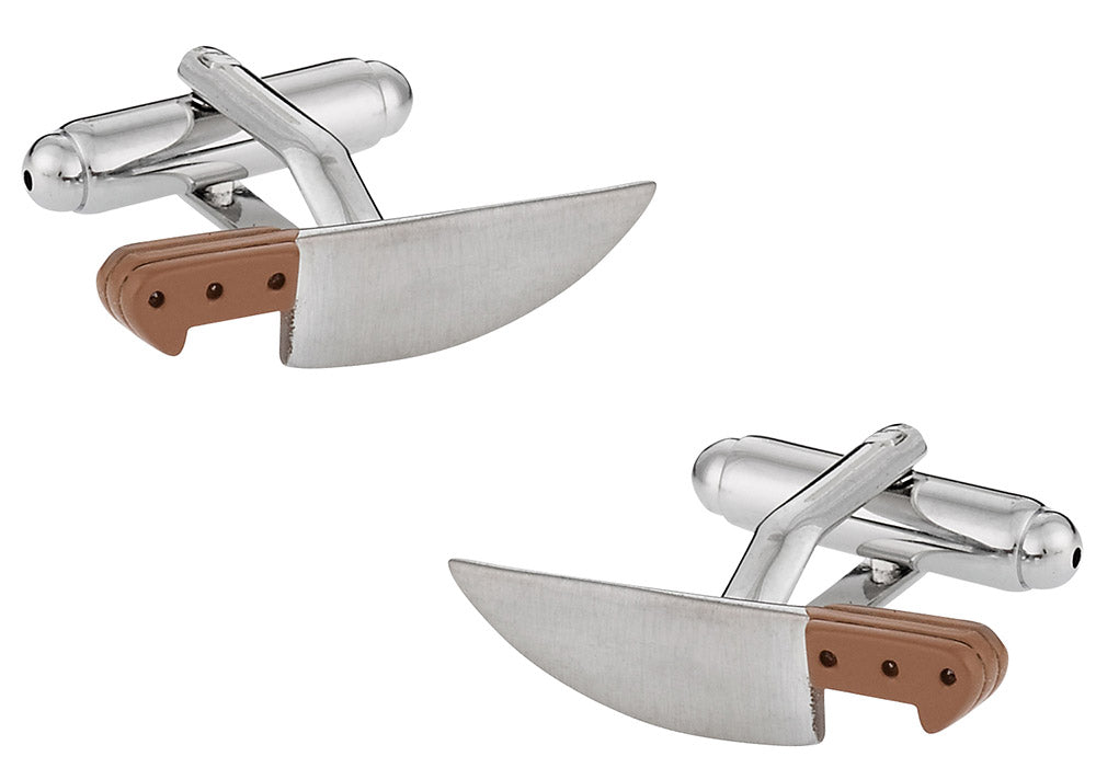 Chef Knife Foodie Cufflinks