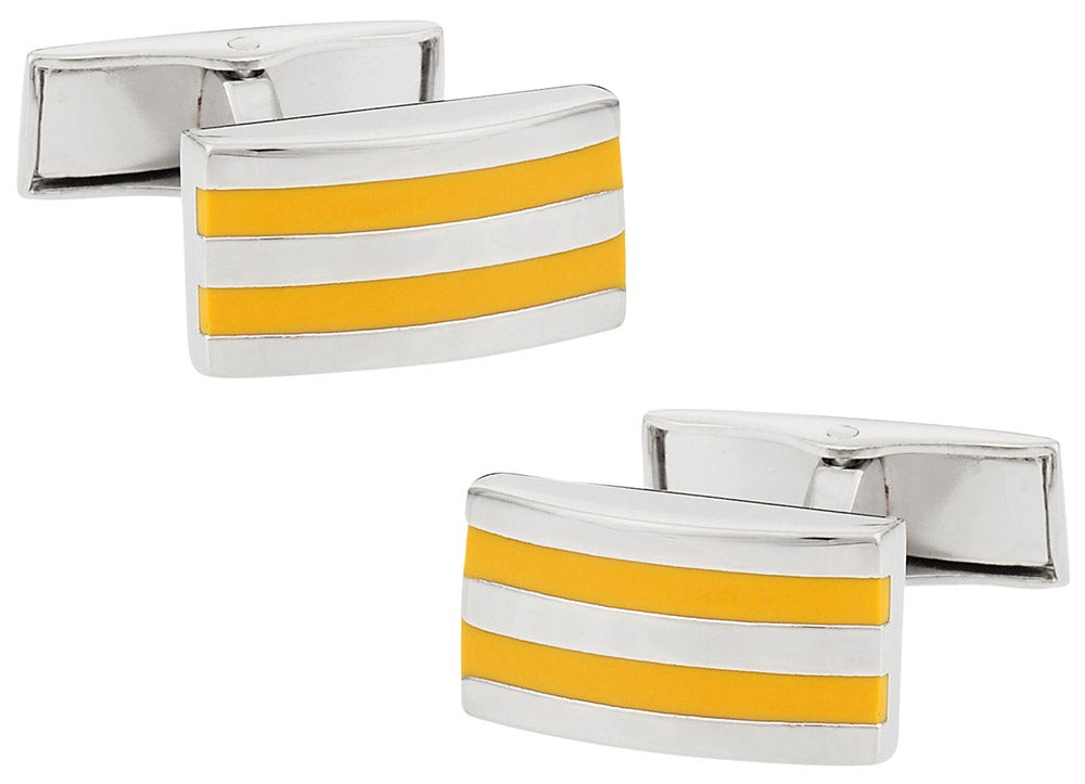 Classy Two Tone Cufflinks