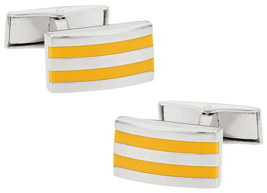 Classy Two Tone Cufflinks