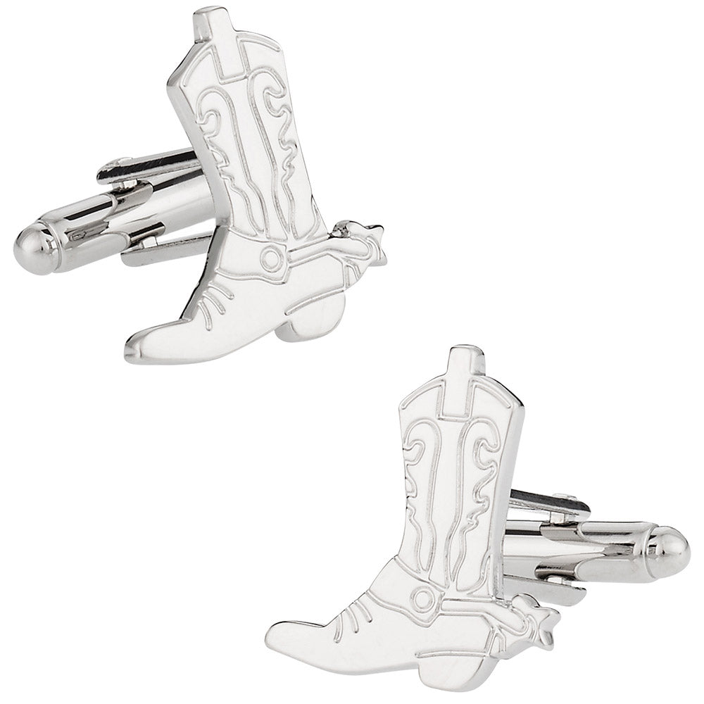 Cowboy Boots and Spurs Cufflinks