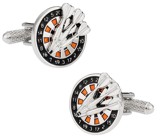 Dart Board Cufflinks