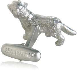 Detailed Dog Cufflinks