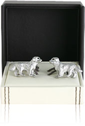 Detailed Dog Cufflinks