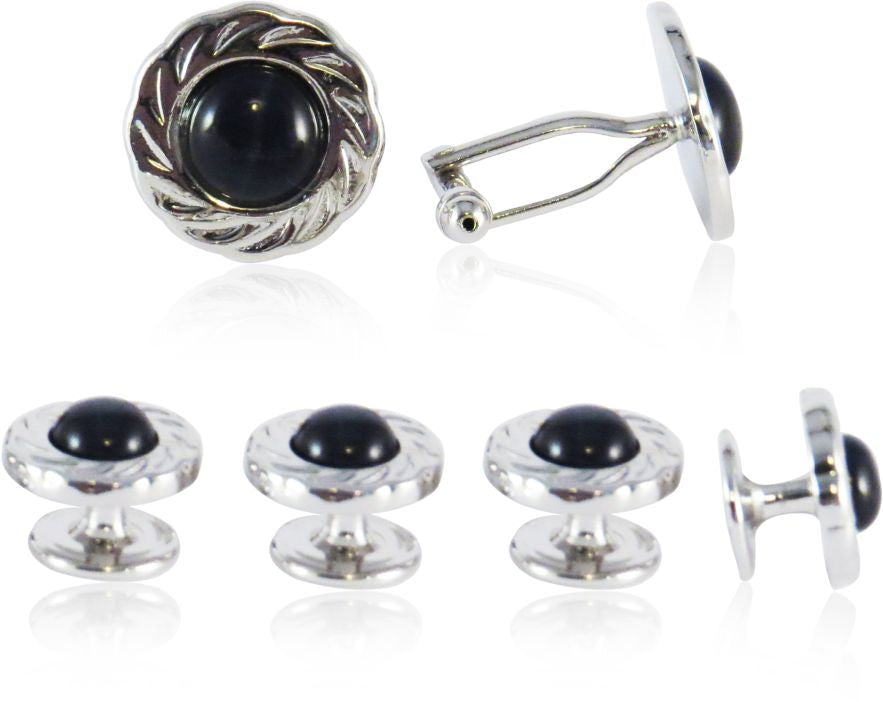 Fiber Optic Cufflinks & Studs