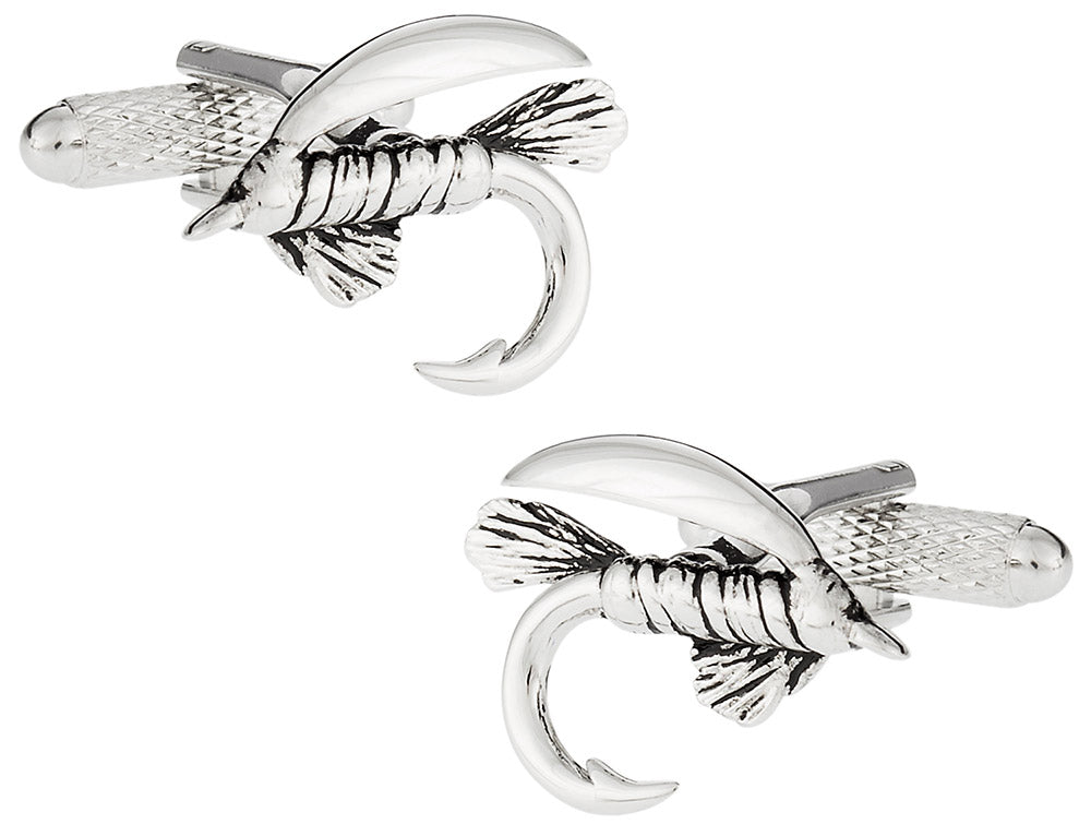 Fly Fishing Cufflinks for Fisherman