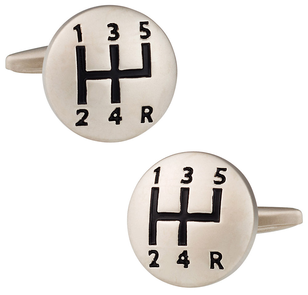 Gear Shift Cufflinks