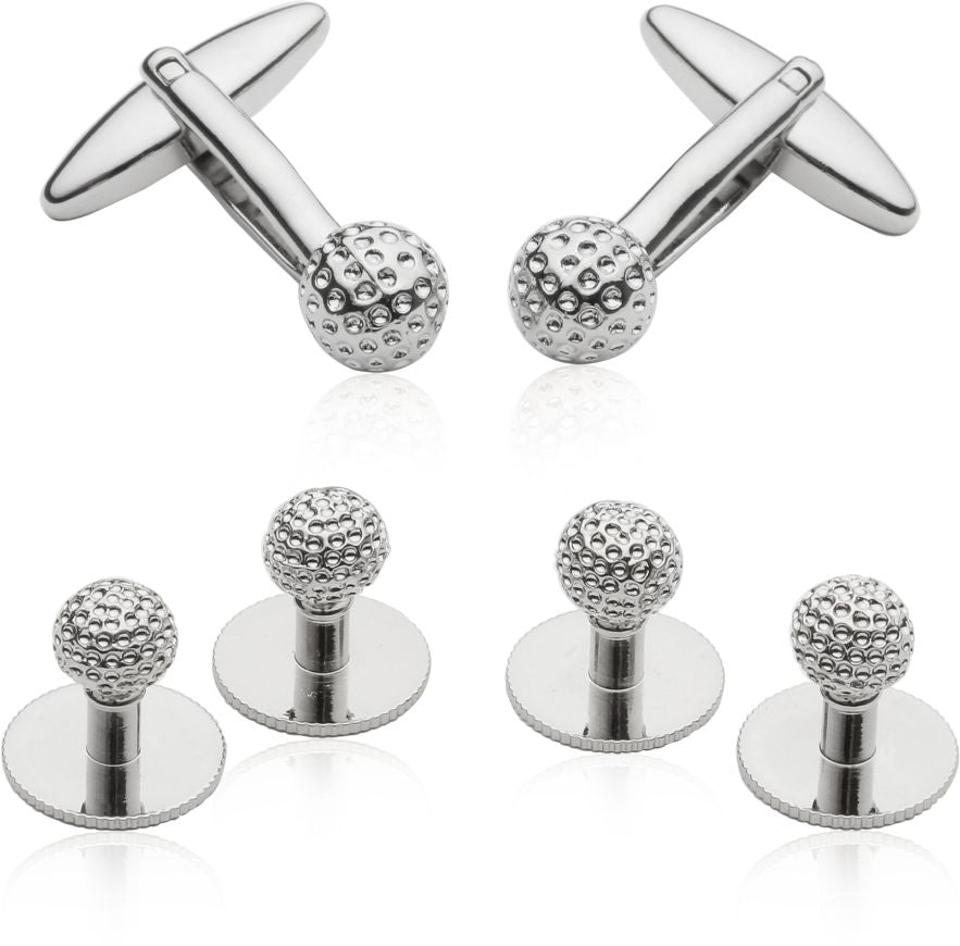 Golf Formal Set Cufflinks & Studs