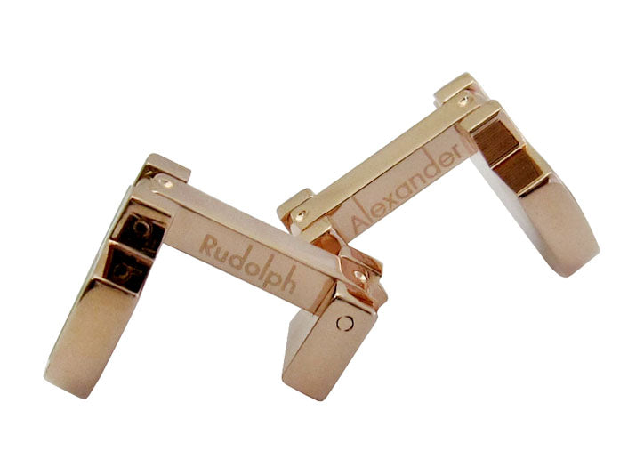 Innovative Rose Gold Cufflinks