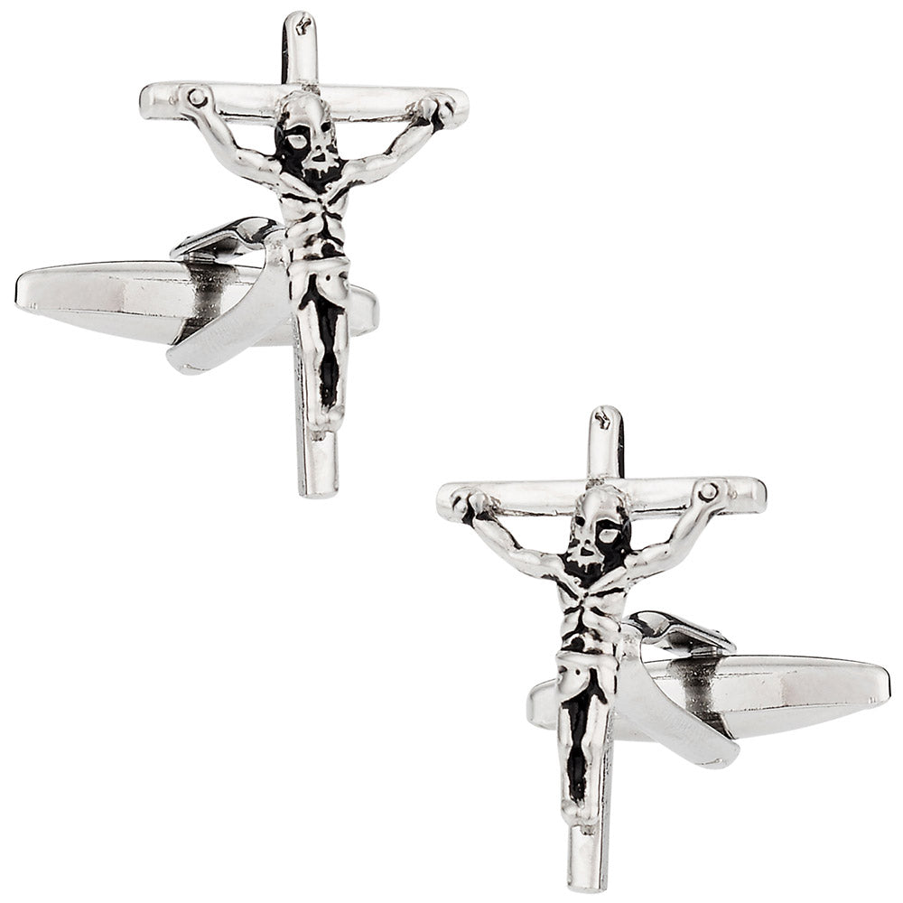 Jesus Christ Crucifix Cufflinks